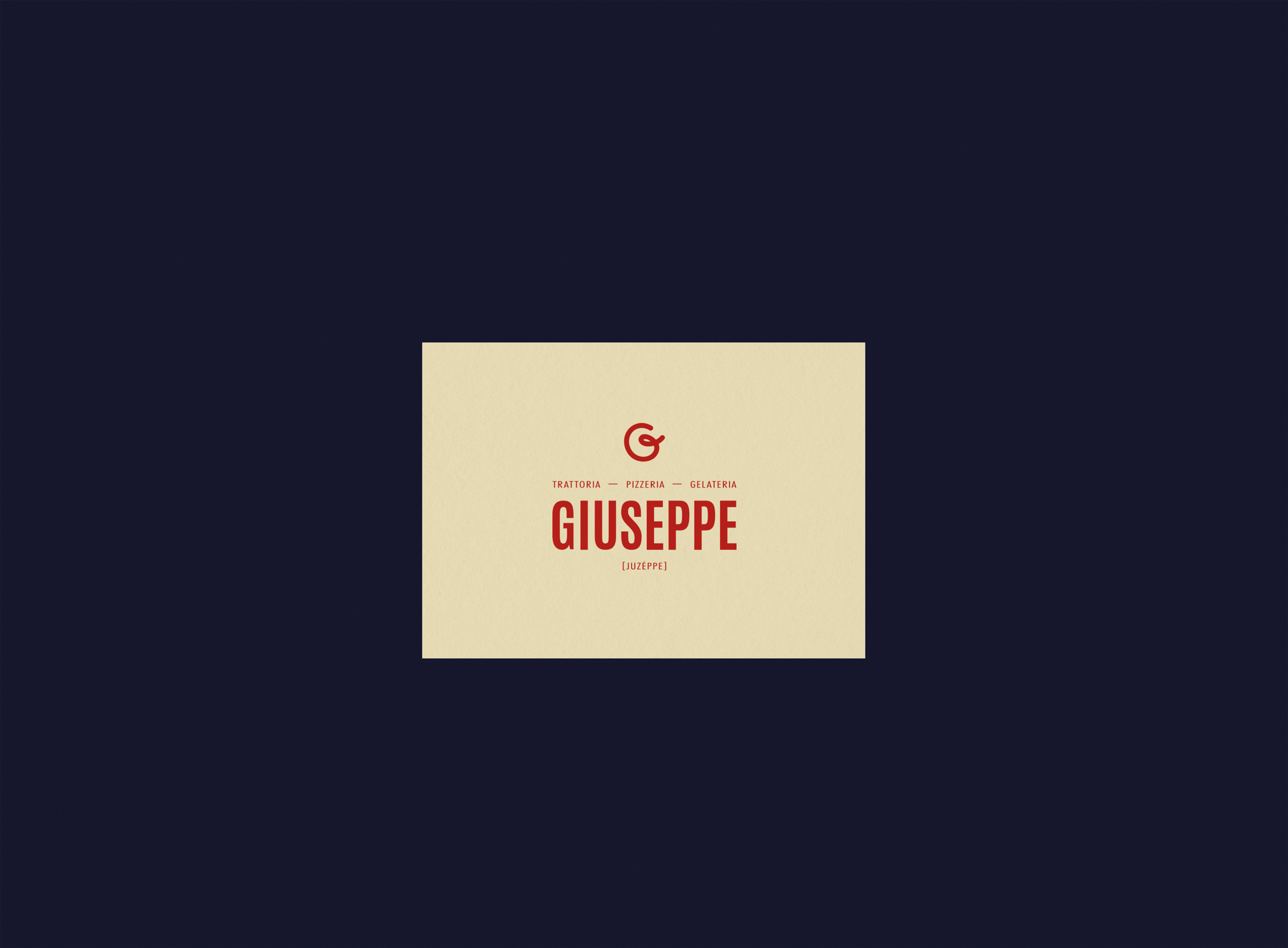 Giuseppe / Italian Trattoria project visual 20